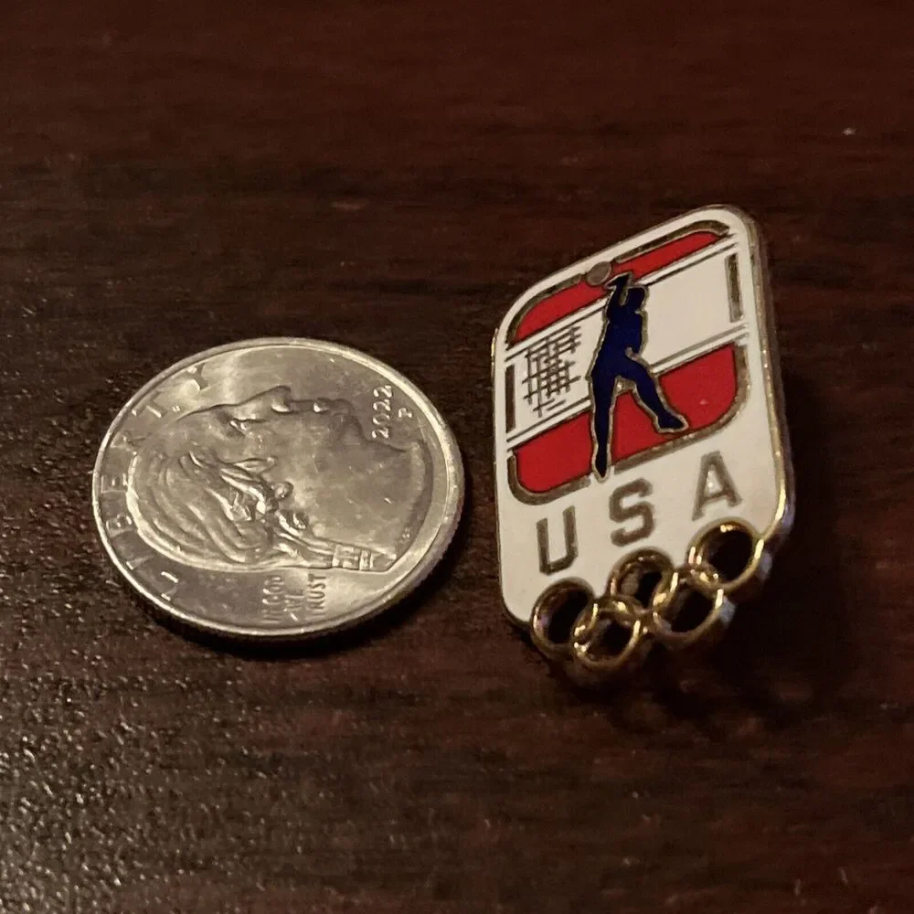 1996 Atlanta Olympics Volleyball Event Team USA Lapel Hat‎ Pin